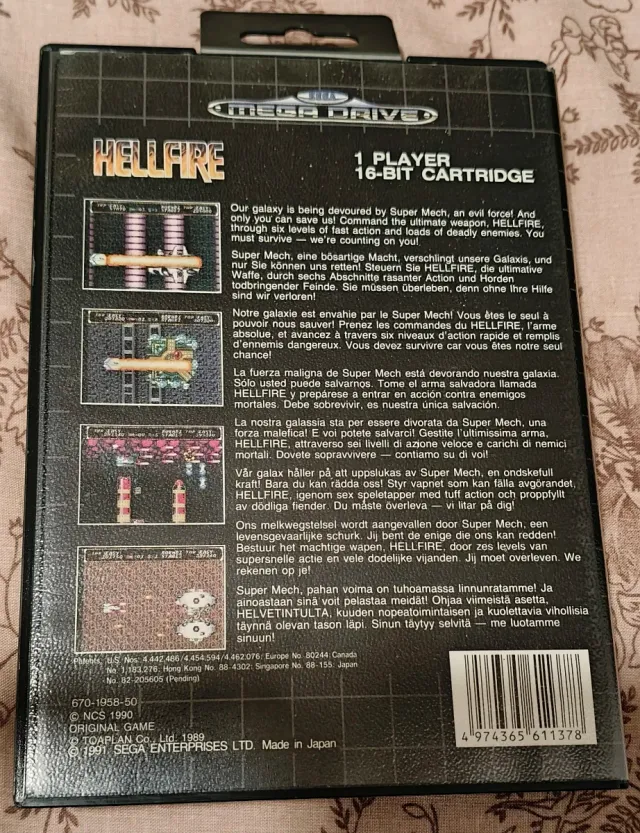 Hellfire Mega Drive