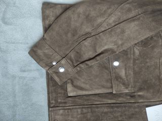 Chaqueta Zara efecto ante marrón Talla M