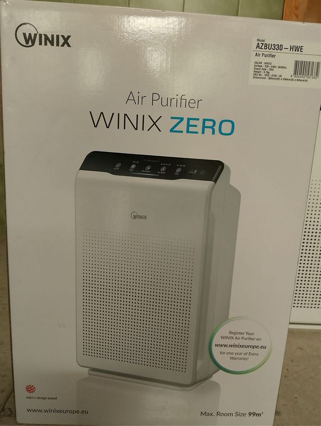 Purificador de Aire Winix ZERO AZBU330-HWE
