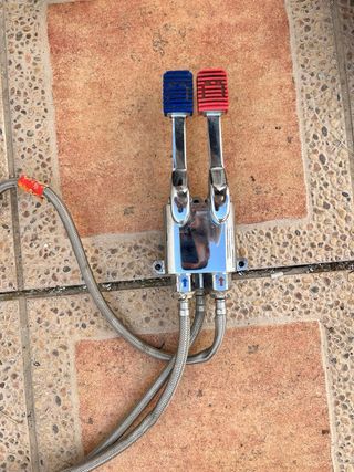 Lavaplatos de acero inoxidable con pedal