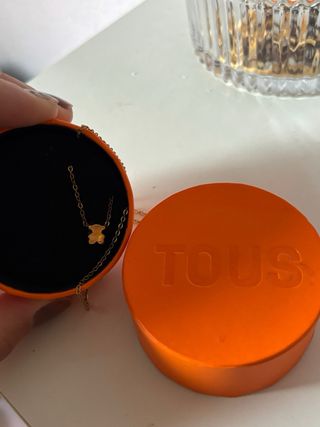 Collar Tous Oso Dorado