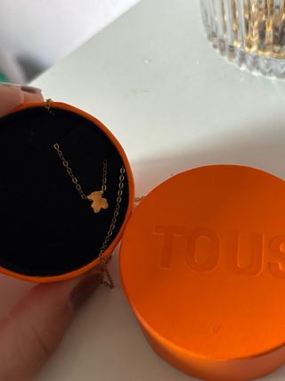 Collar Tous Oso Dorado