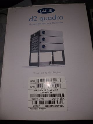 LaCie d2 Quadra 1 TB Hard Disk Boxed