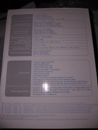 LaCie d2 Quadra 1 TB Hard Disk Boxed