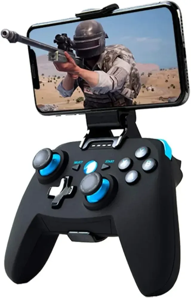 Mando Inalámbrico Gamepad con USB Azul