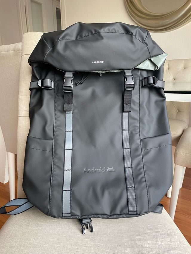 Brand New Mochila Sandqvist Negra