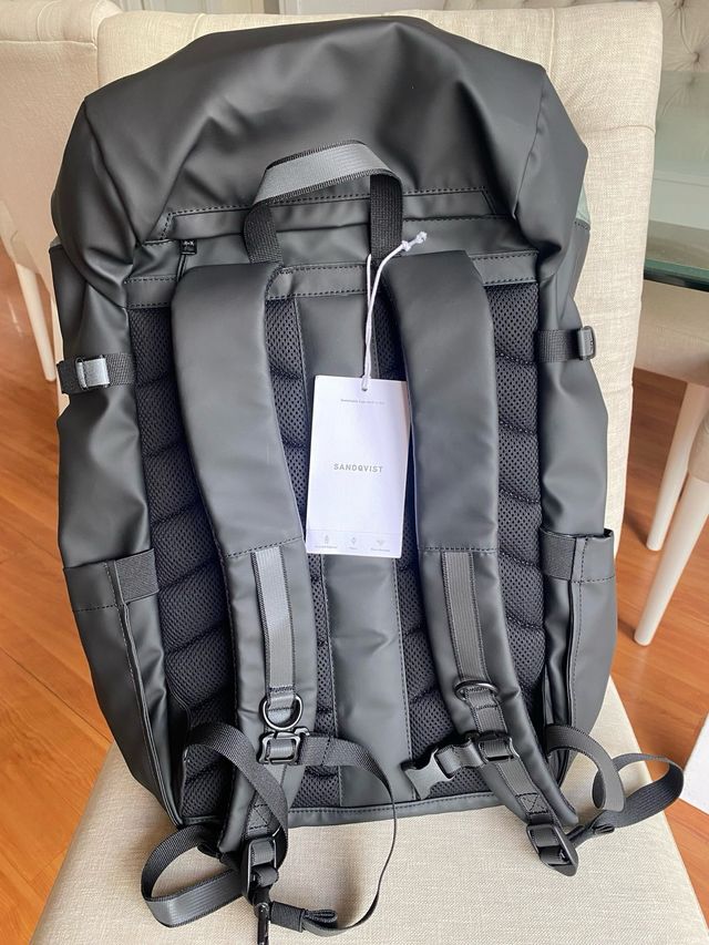 Brand New Mochila Sandqvist Negra