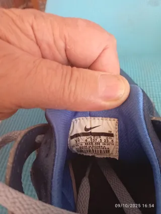 Zapatillas Nike Huarache Azul y Gris