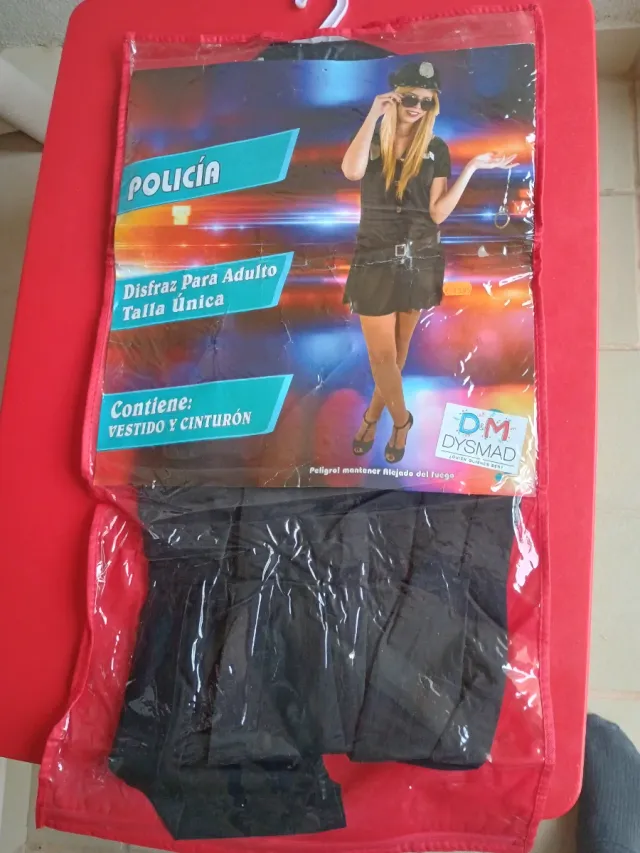 Disfraz Policía Mujer Talla Única