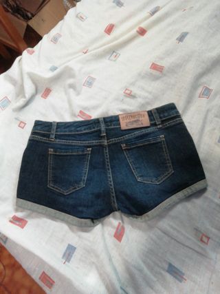 Shorts vaqueros mujer
