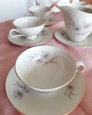 Servizio tazzine caffè Porcellana Tedesca Anni '5