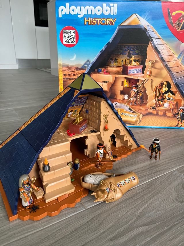 Playmobil Pirámide History 5386 Completa