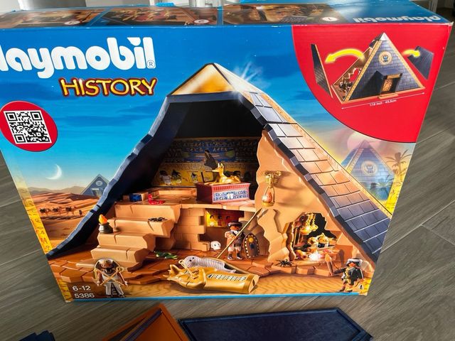 Playmobil Pirámide History 5386 Completa