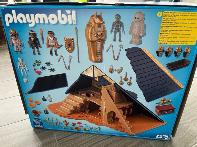 Playmobil Pirámide History 5386 Completa