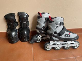 Patines Mistral ABEC-7 Talla 41 + Protectores M