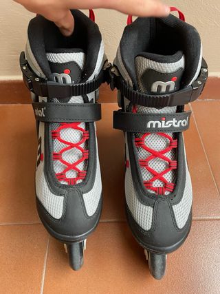 Patines Mistral ABEC-7 Talla 41 + Protectores M