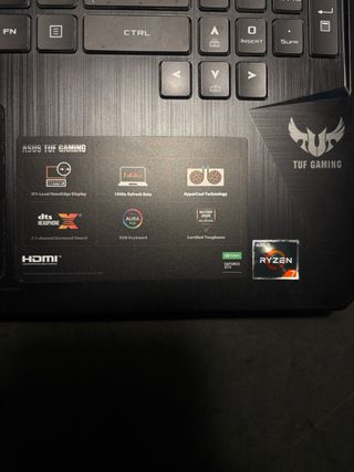 Portátil ASUS TUF GAMING FX505DT