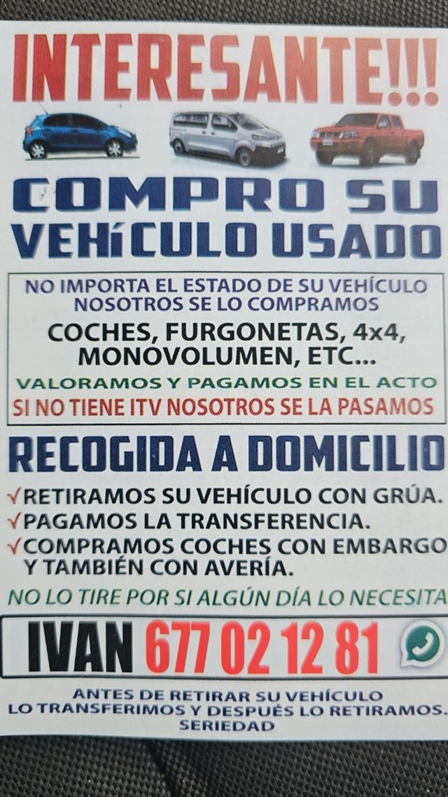 Compra y Venta De Vehículos.