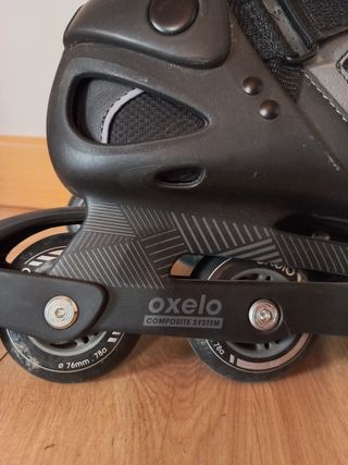Patines Oxelo Fitness Negro