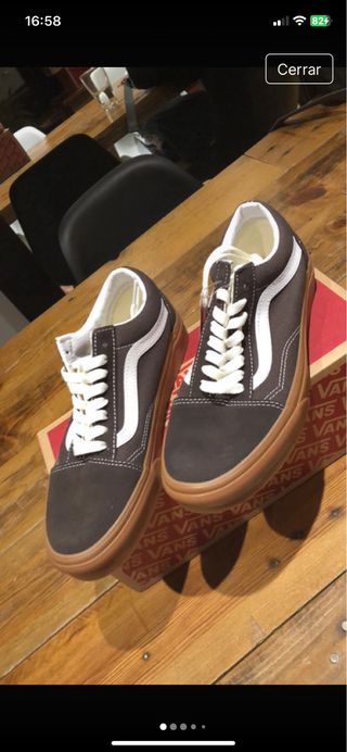 Vans Old Skool Chocolate Talla 38.5 Nuevas