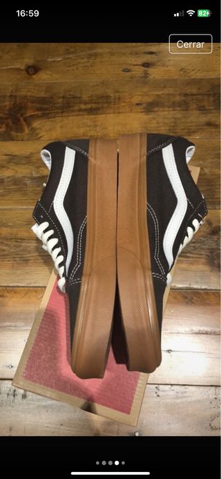 Vans Old Skool Chocolate Talla 38.5 Nuevas