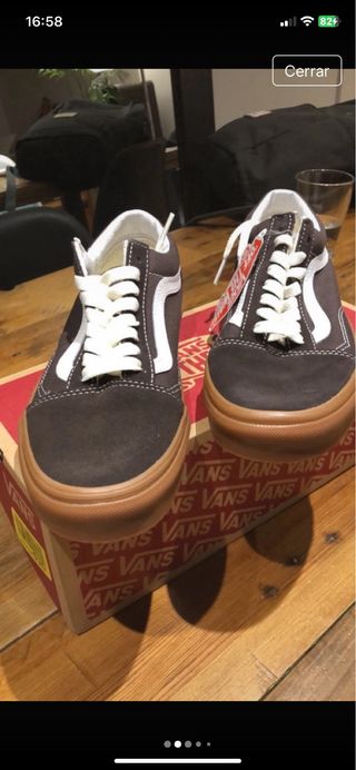 Vans Old Skool Chocolate Talla 38.5 Nuevas