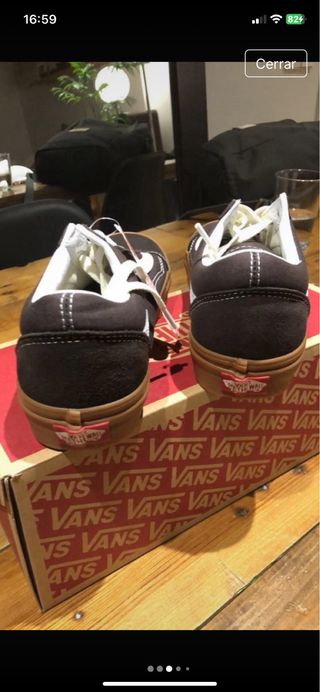 Vans Old Skool Chocolate Talla 38.5 Nuevas