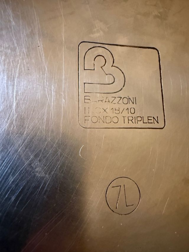 Pentola Acciaio Inox 