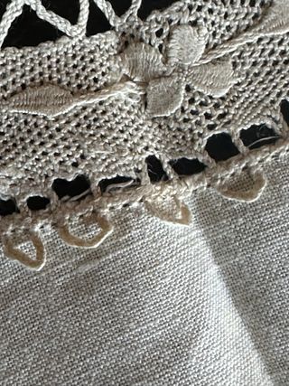 Centrotavola tombolo fatto a mano