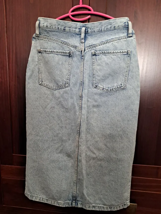 Falda vaquera Mango Talla S