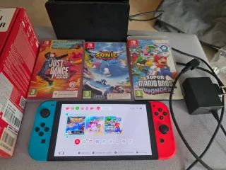 Nintendo Switch OLED + 3 Juegos