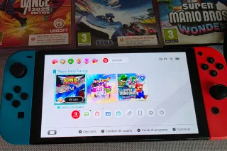 Nintendo Switch OLED + 3 Juegos