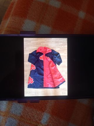Cosplay Itachi Akatsuki Talla s Comprado en amazon