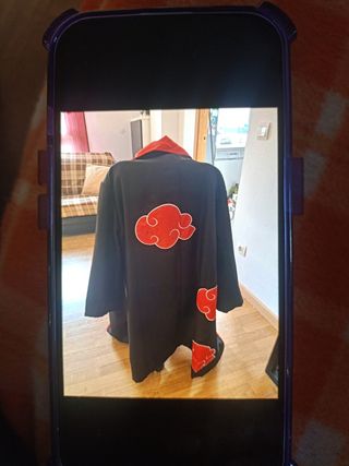 Cosplay Itachi Akatsuki Talla s Comprado en amazon