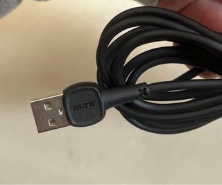 Cable USB negro