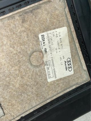 Paneles maletero AUDI A3 8L (1ºGen.)