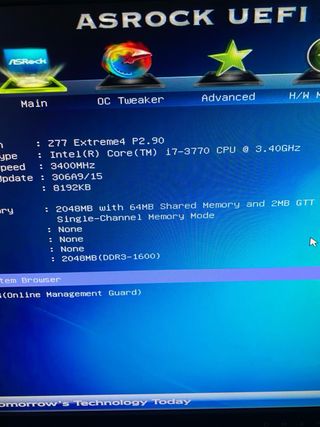 Intel Core i7-3770 3.40GHz CPU