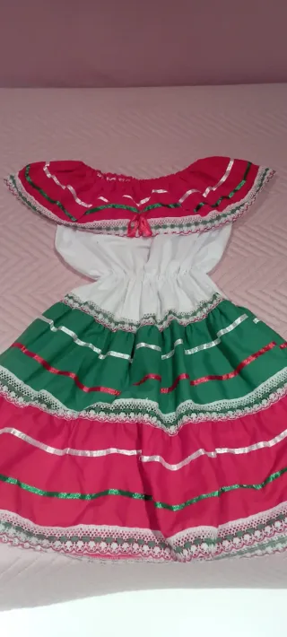 Disfraz Mexicana 3-6 años