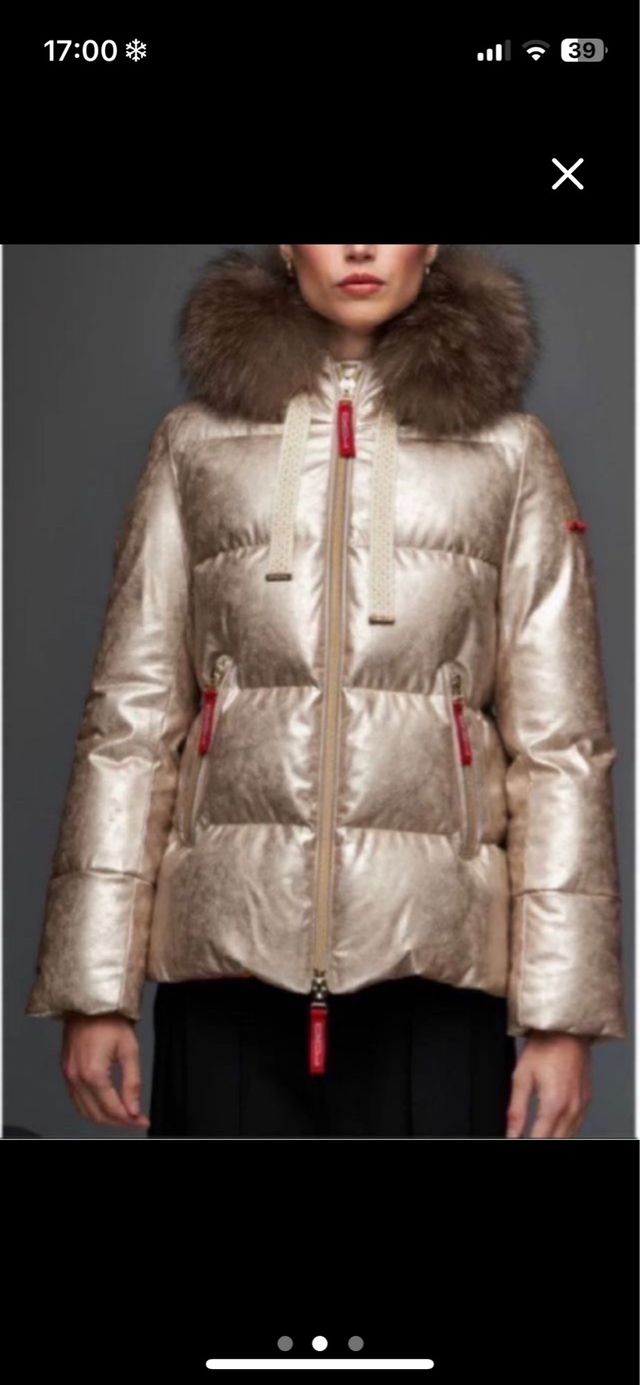 Plumífero Dichi T.40 M Dorado Nuevo