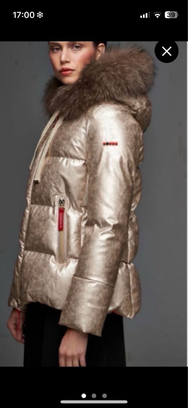 Plumífero Dichi T.40 M Dorado Nuevo