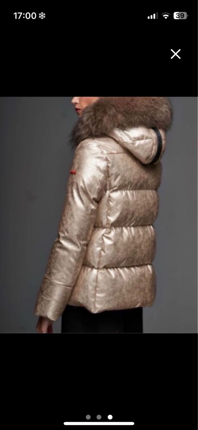 Plumífero Dichi T.40 M Dorado Nuevo