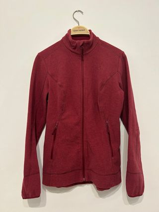 Chaqueta polar Quechua montaña mujer roja