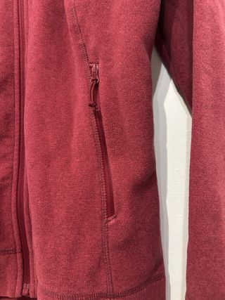 Chaqueta polar Quechua montaña mujer roja