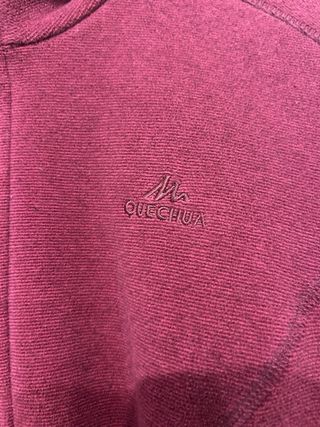 Chaqueta polar Quechua montaña mujer roja
