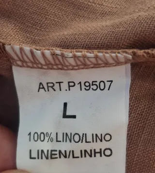 Pantalón mujer T L. Medidas en descripción 