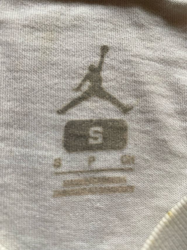 Camiseta Air Jordan Blanca