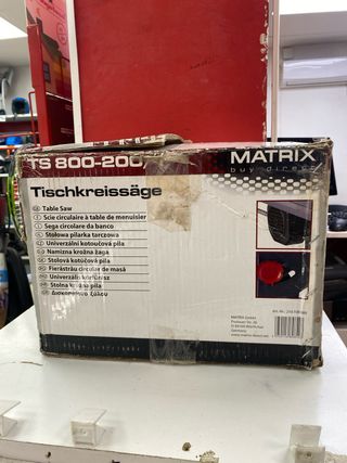 BANCO DE SIERRA: MATRIX TS 800-200/1