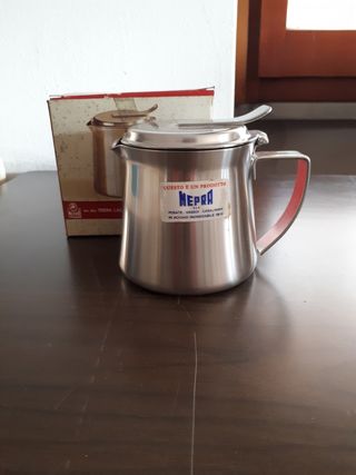 Teiera Mepra Acciaio Inox 18/10 vintage