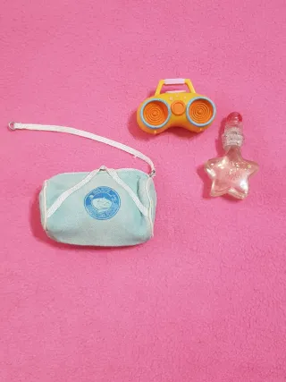 Bratz Accesorios Muñeca: Bolso, Radio, Perfume