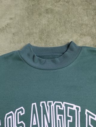 Felpa Los Angeles California verde S